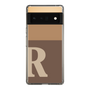 Slim Protection Case［ Original - initial two tone - R brown ］