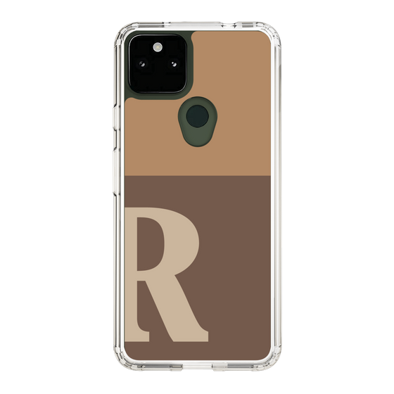 Slim Protection Case［ Original - initial two tone - R brown ］