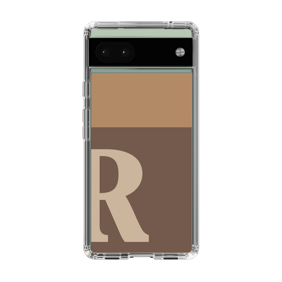 Slim Protection Case［ Original - initial two tone - R brown ］