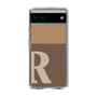 Slim Protection Case［ Original - initial two tone - R brown ］