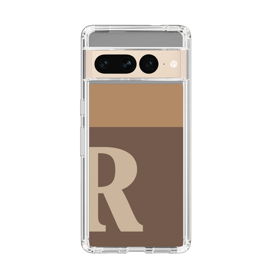 Slim Protection Case［ Original - initial two tone - R brown ］