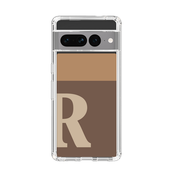 Slim Protection Case［ Original - initial two tone - R brown ］