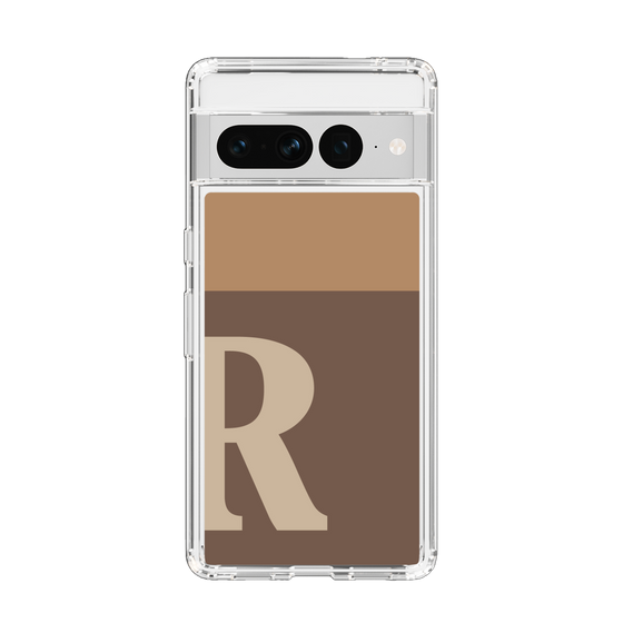 Slim Protection Case［ Original - initial two tone - R brown ］