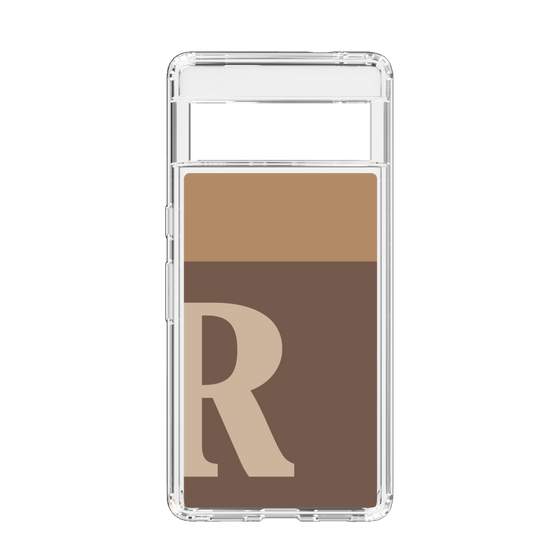 Slim Protection Case［ Original - initial two tone - R brown ］