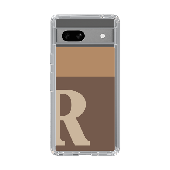 Slim Protection Case［ Original - initial two tone - R brown ］