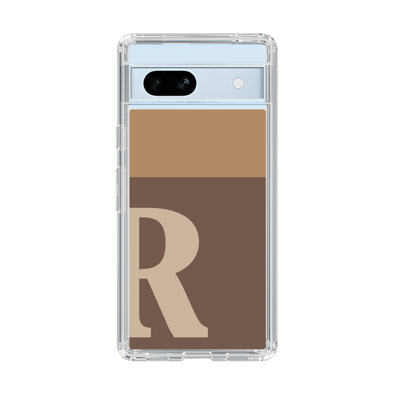 Slim Protection Case［ Original - initial two tone - R brown ］