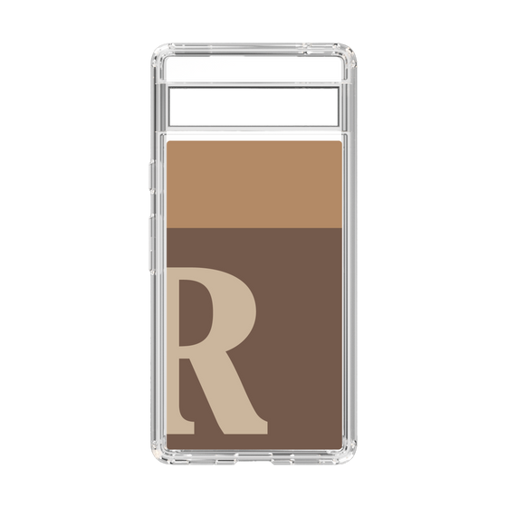 Slim Protection Case［ Original - initial two tone - R brown ］