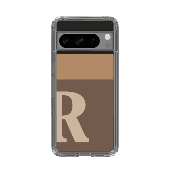 Slim Protection Case［ Original - initial two tone - R brown ］