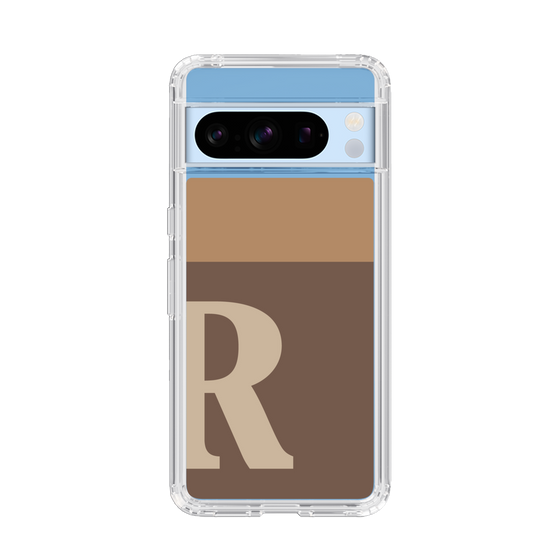 Slim Protection Case［ Original - initial two tone - R brown ］