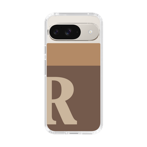 Slim Protection Case［ Original - initial two tone - R brown ］