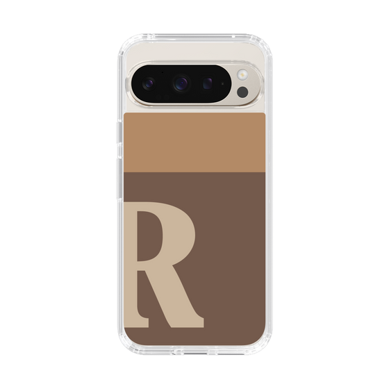 Slim Protection Case［ Original - initial two tone - R brown ］