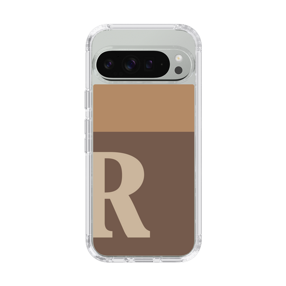 Slim Protection Case［ Original - initial two tone - R brown ］