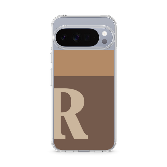 Slim Protection Case［ Original - initial two tone - R brown ］
