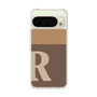 Slim Protection Case［ Original - initial two tone - R brown ］