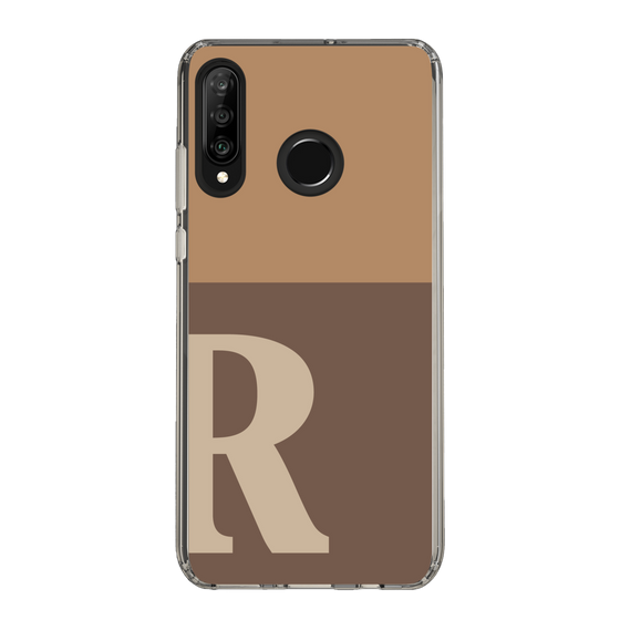 Slim Protection Case［ Original - initial two tone - R brown ］