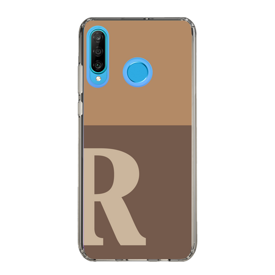 Slim Protection Case［ Original - initial two tone - R brown ］