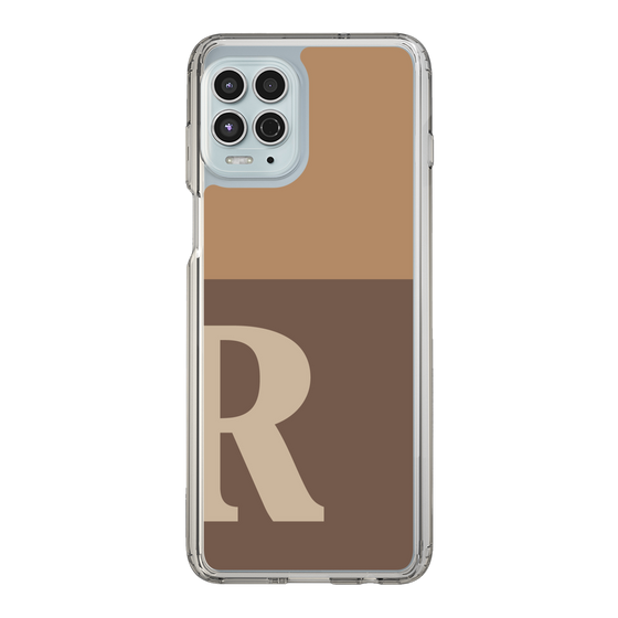Slim Protection Case［ Original - initial two tone - R brown ］