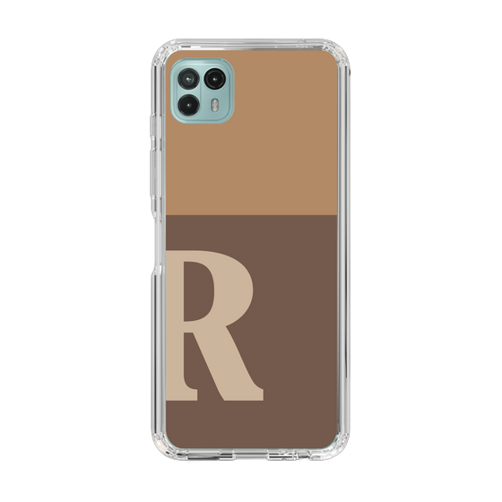 Slim Protection Case［ Original - initial two tone - R brown ］