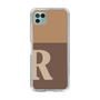 Slim Protection Case［ Original - initial two tone - R brown ］