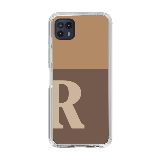 Slim Protection Case［ Original - initial two tone - R brown ］