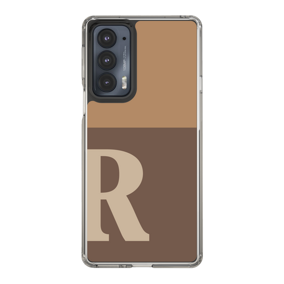 Slim Protection Case［ Original - initial two tone - R brown ］
