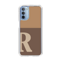 Slim Protection Case［ Original - initial two tone - R brown ］