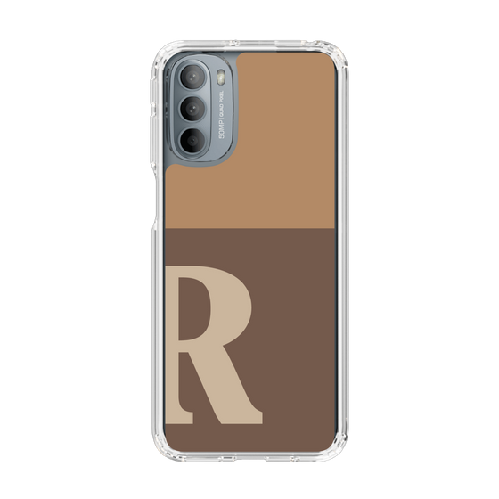 Slim Protection Case［ Original - initial two tone - R brown ］