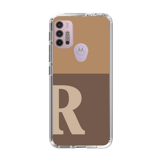Slim Protection Case［ Original - initial two tone - R brown ］