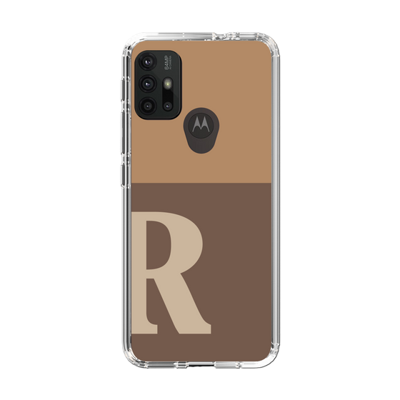 Slim Protection Case［ Original - initial two tone - R brown ］
