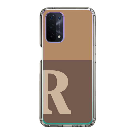 Slim Protection Case［ Original - initial two tone - R brown ］
