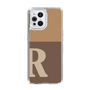 Slim Protection Case［ Original - initial two tone - R brown ］