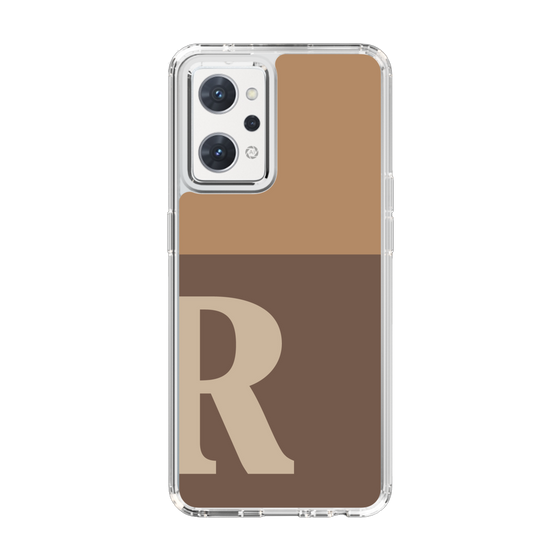 Slim Protection Case［ Original - initial two tone - R brown ］