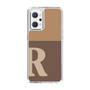 Slim Protection Case［ Original - initial two tone - R brown ］