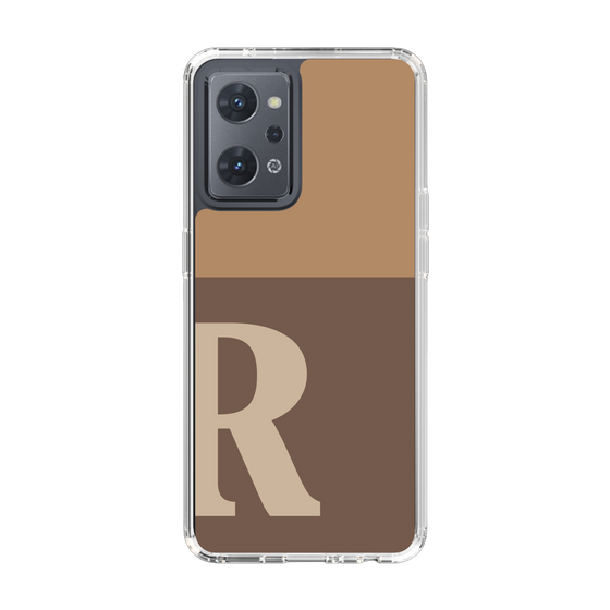Slim Protection Case［ Original - initial two tone - R brown ］