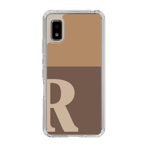 Slim Protection Case［ Original - initial two tone - R brown ］