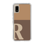 Slim Protection Case［ Original - initial two tone - R brown ］
