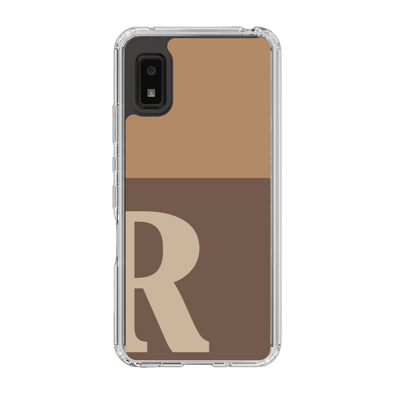 Slim Protection Case［ Original - initial two tone - R brown ］