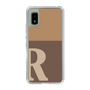 Slim Protection Case［ Original - initial two tone - R brown ］