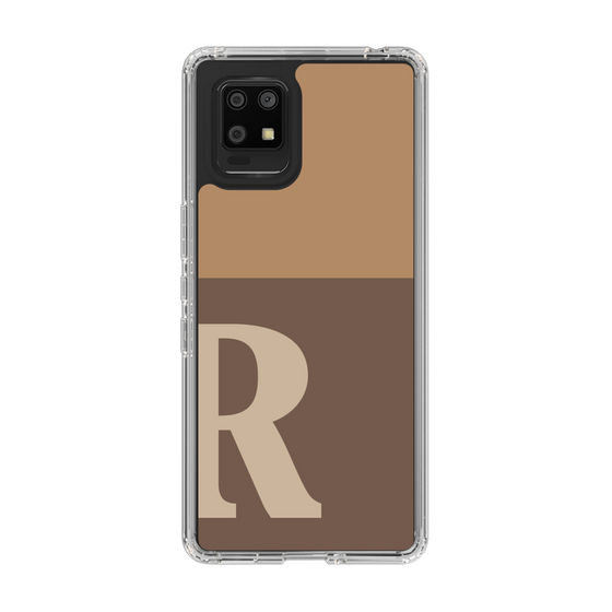 Slim Protection Case［ Original - initial two tone - R brown ］