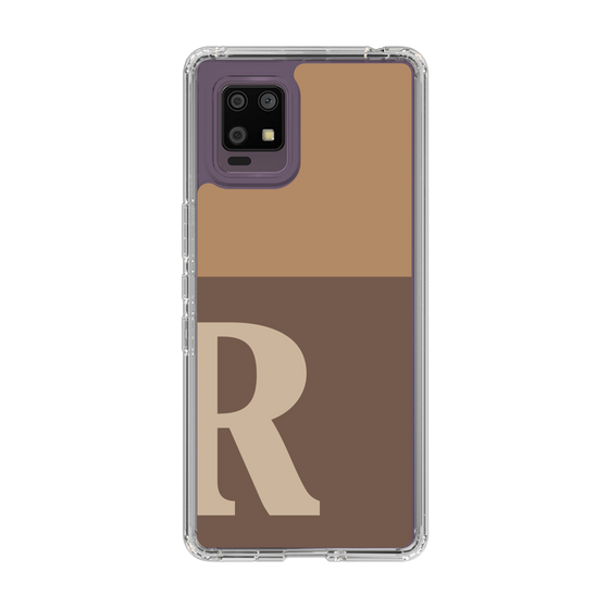 Slim Protection Case［ Original - initial two tone - R brown ］