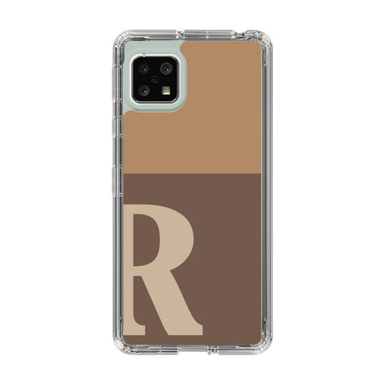 Slim Protection Case［ Original - initial two tone - R brown ］