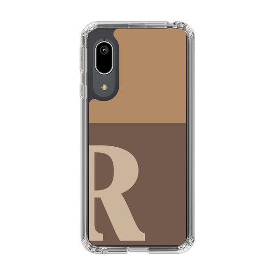 Slim Protection Case［ Original - initial two tone - R brown ］