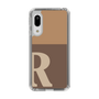 Slim Protection Case［ Original - initial two tone - R brown ］
