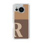 Slim Protection Case［ Original - initial two tone - R brown ］