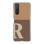 Slim Protection Case［ Original - initial two tone - R brown ］