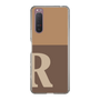 Slim Protection Case［ Original - initial two tone - R brown ］