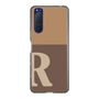 Slim Protection Case［ Original - initial two tone - R brown ］