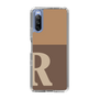 Slim Protection Case［ Original - initial two tone - R brown ］