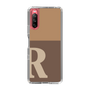 Slim Protection Case［ Original - initial two tone - R brown ］
