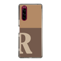 Slim Protection Case［ Original - initial two tone - R brown ］